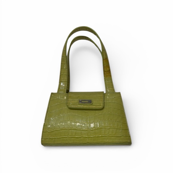 Guess Handbags - Guess Y2K Croc-Embossed Faux Bag